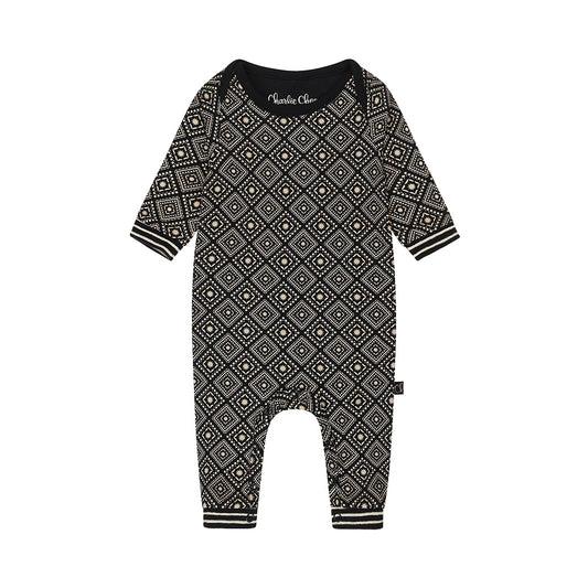 Baby jumpsuit ls Q53005-41 99 Black