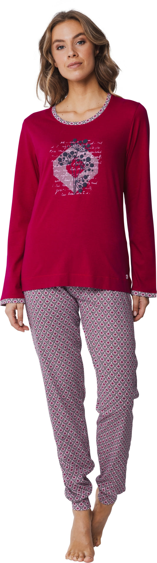 Pyjama 20242-158-2 273 red