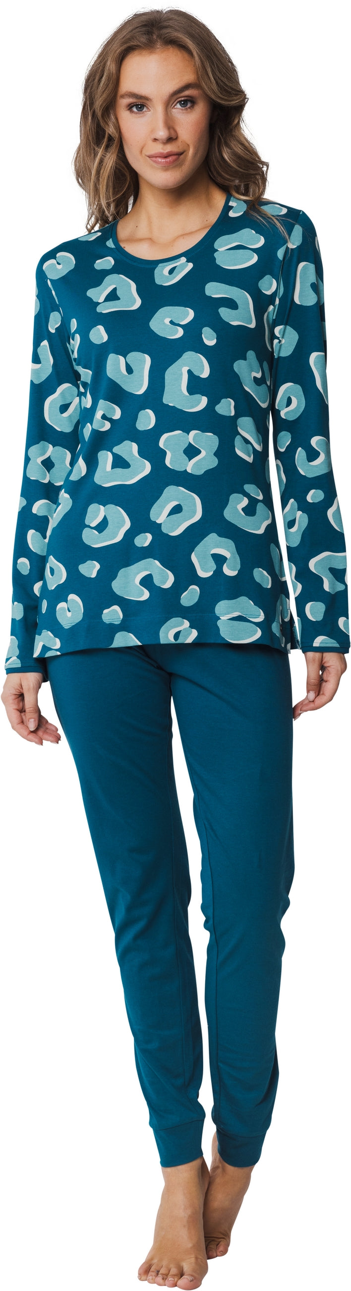 Pyjama 21242-412-2 609 turquoise