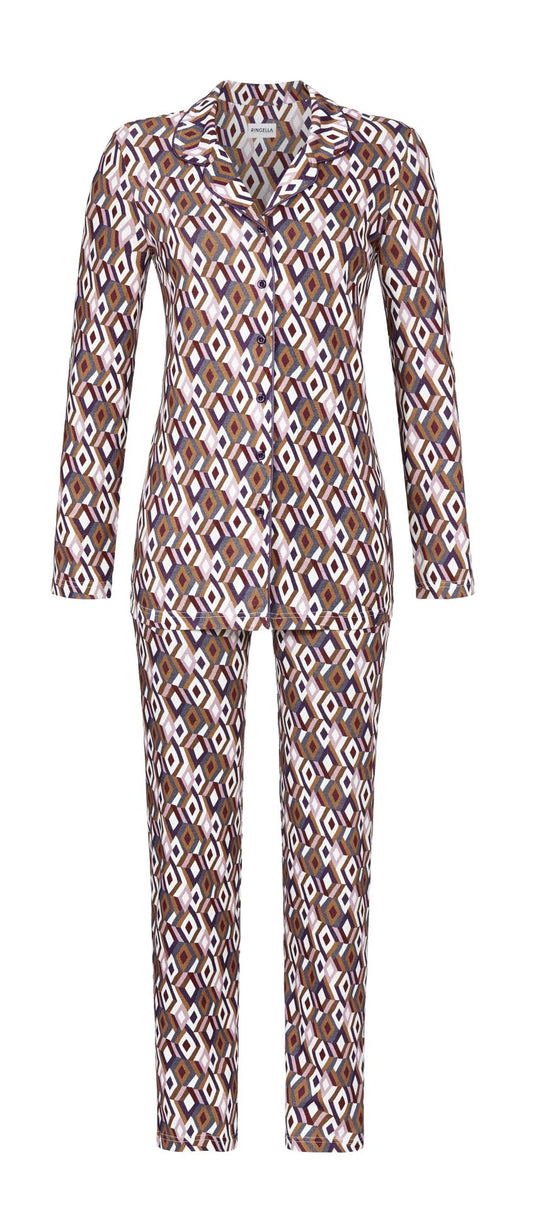 Pyjama 4511214 743 purple wine