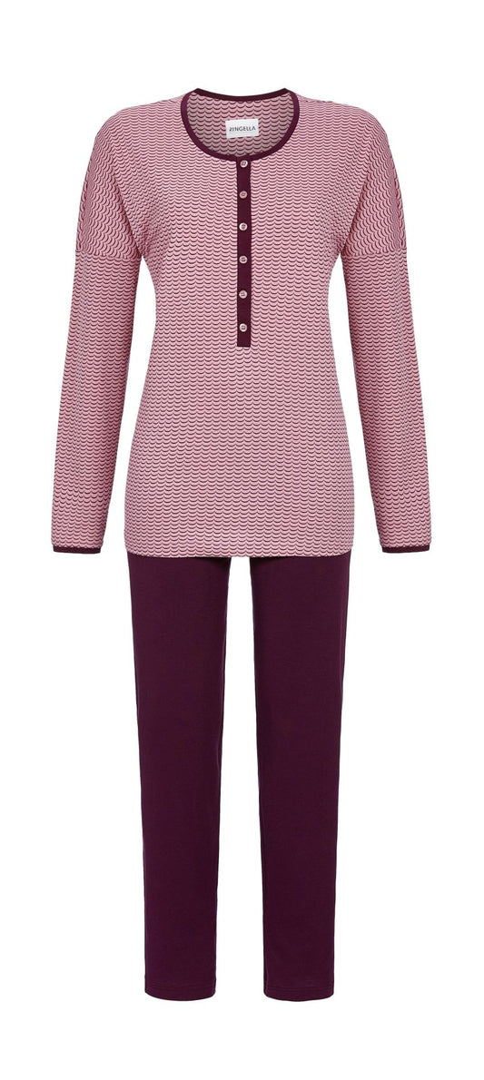 Pyjama 4511216 743 purple wine