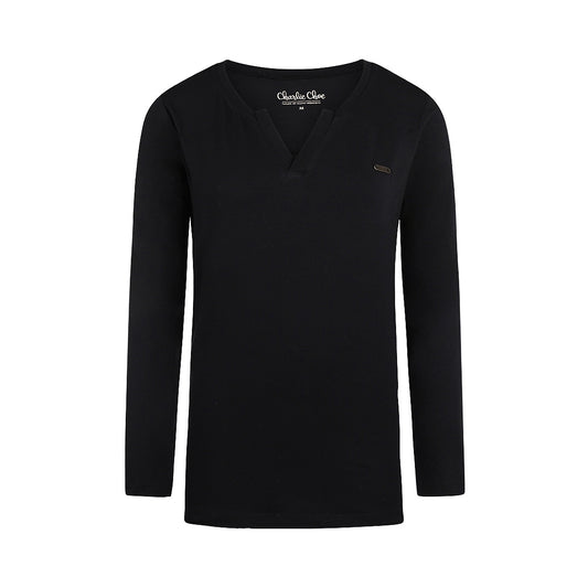 Women longsleeve Q53182-38 99 Black